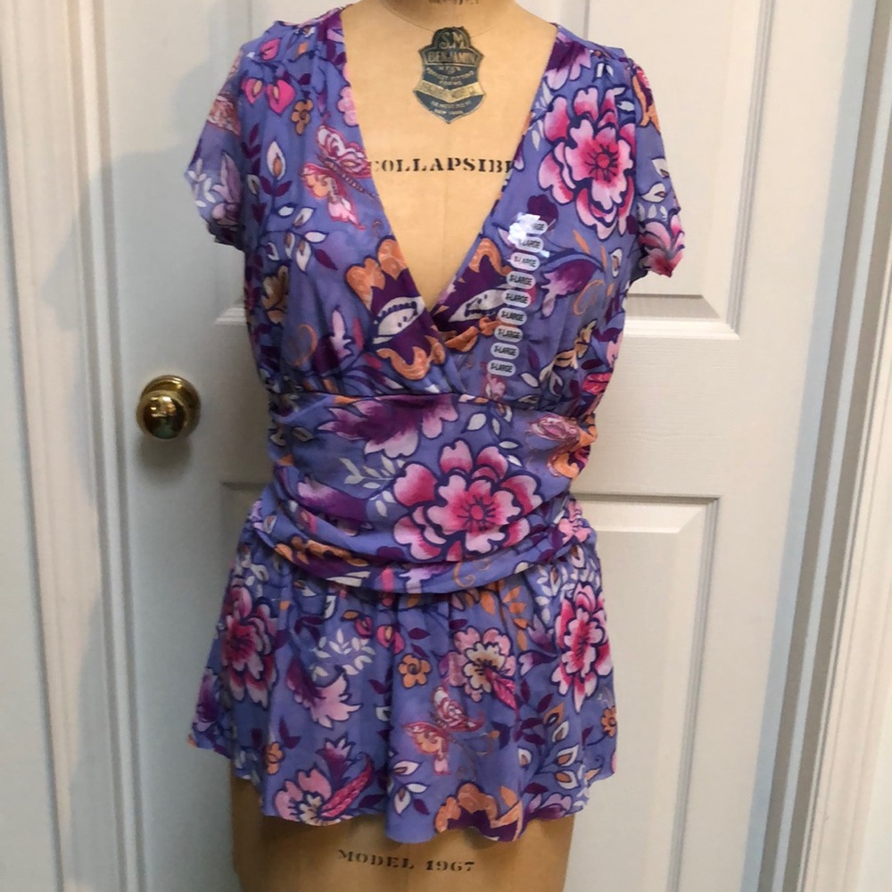 Sweet Pea “Faith” blouse XL